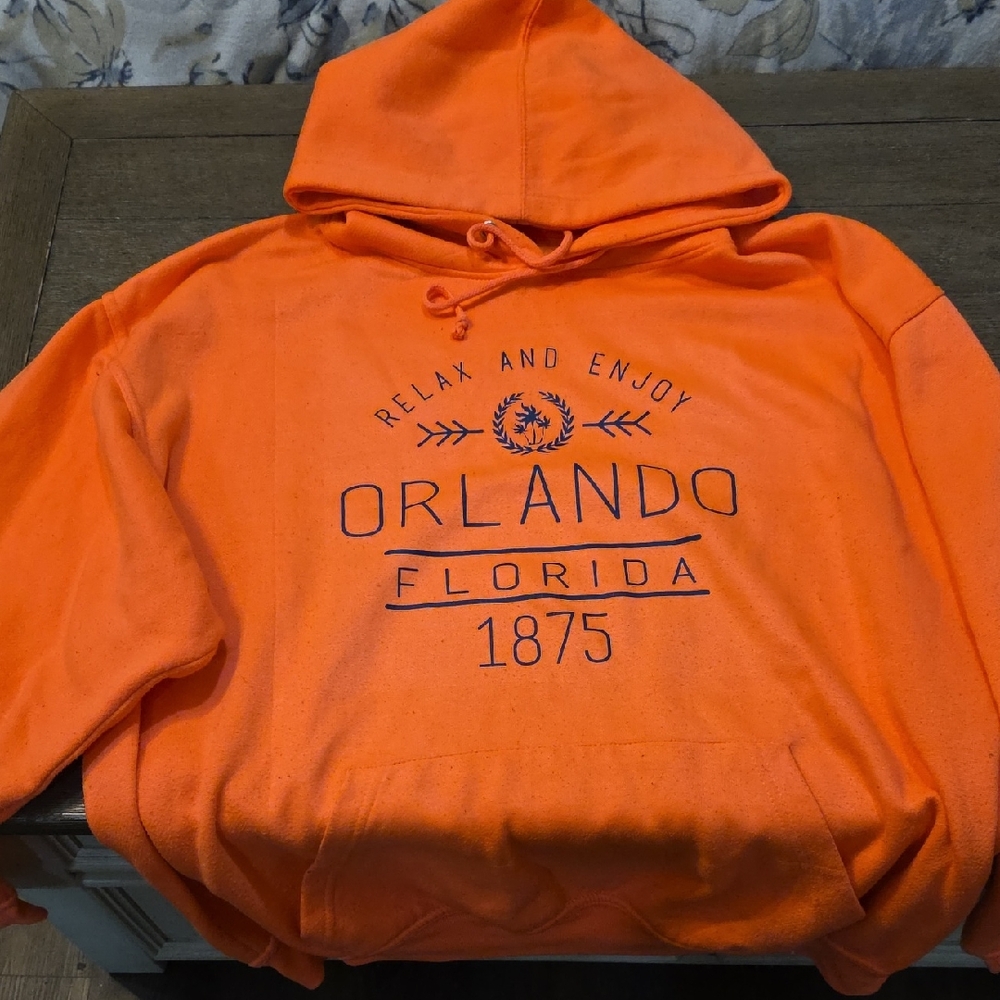 Orange Orlando Florida Hoodie
